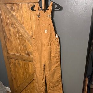 Carhartt Tan Work Overalls